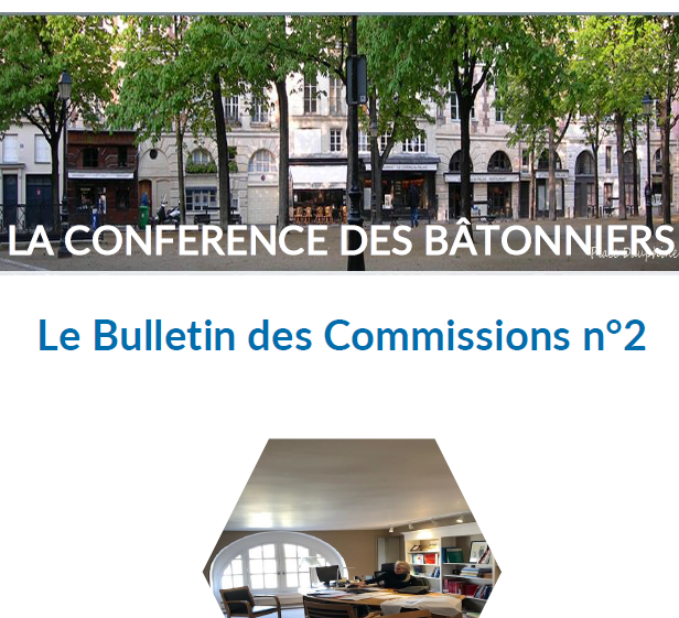 Bulletin des commissions #2