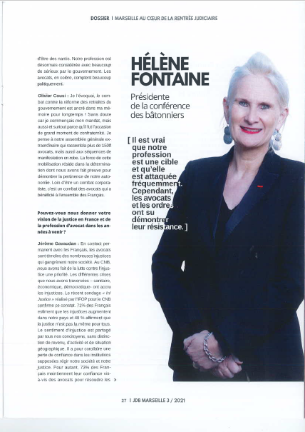 Interview croisée des représentants de notre profession