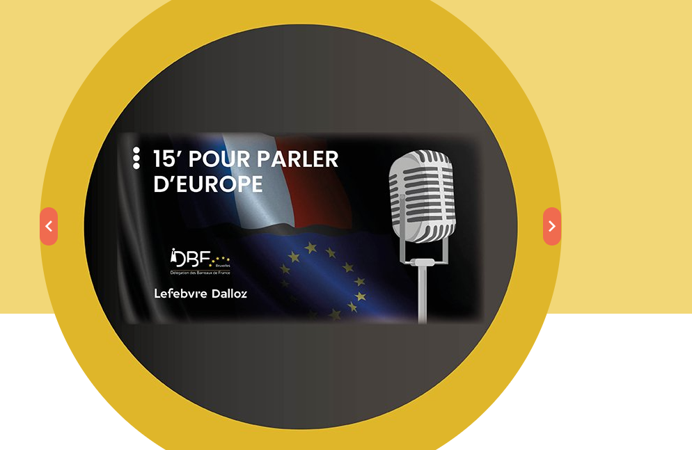 Les podcasts européens de la DBF