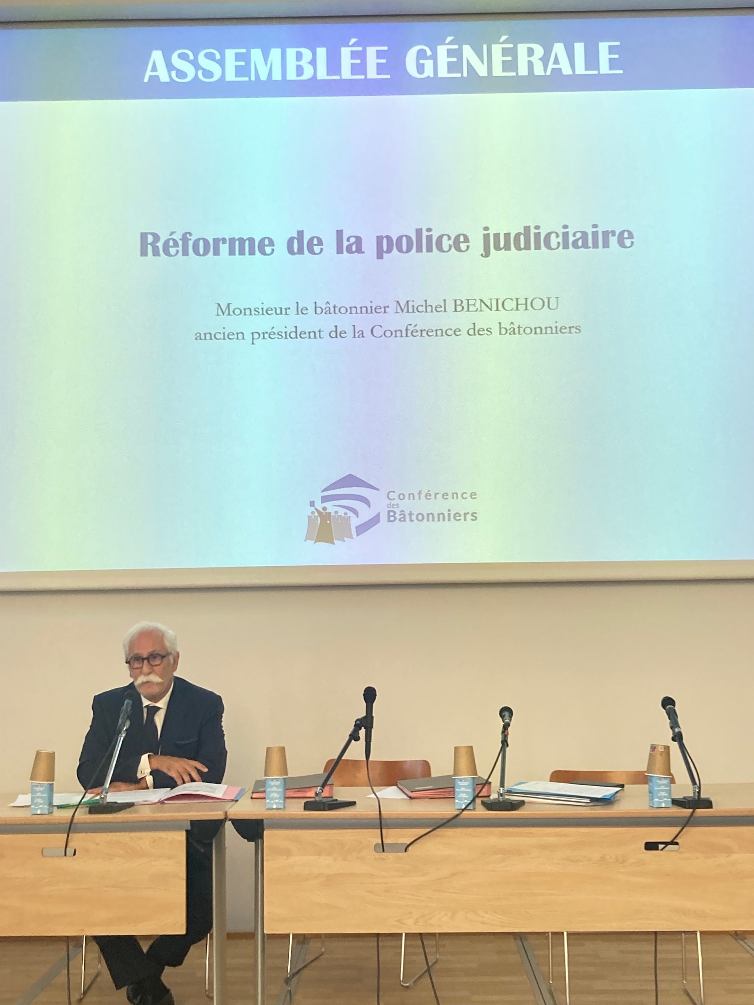 Motion : Projet de réorganisation de la police nationale