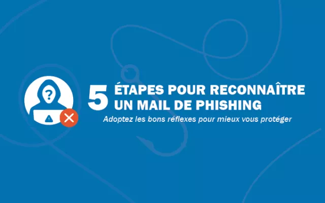 Prévention des attaques par hameçonnage (phishing) : reconnaître un mail frauduleux en 5 étapes