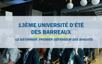 Université d’été des Barreaux - La Baule