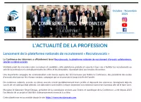 Lettre de la Conférence: octobre-novembre 2024
